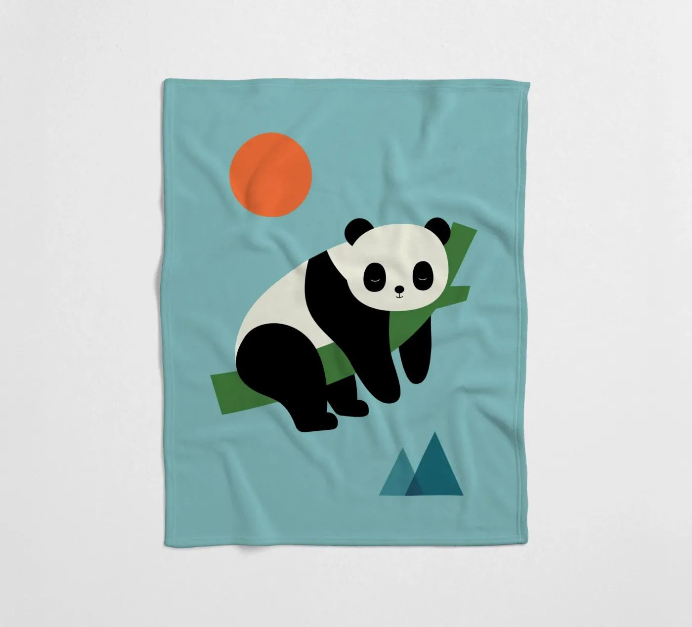 Mellow Time fleece blanket by Andy Westface