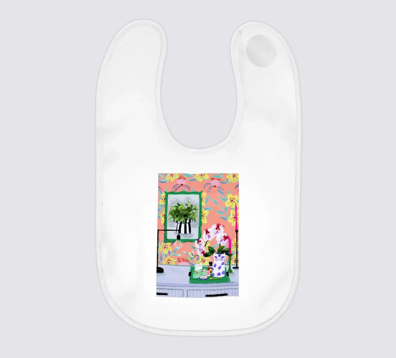 Funky Wallpaper bavaglino da Sarah Gesek