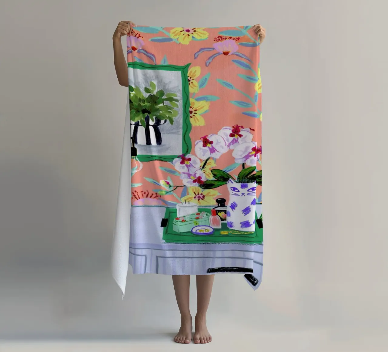 Funky Wallpaper telo mare da Sarah Gesek