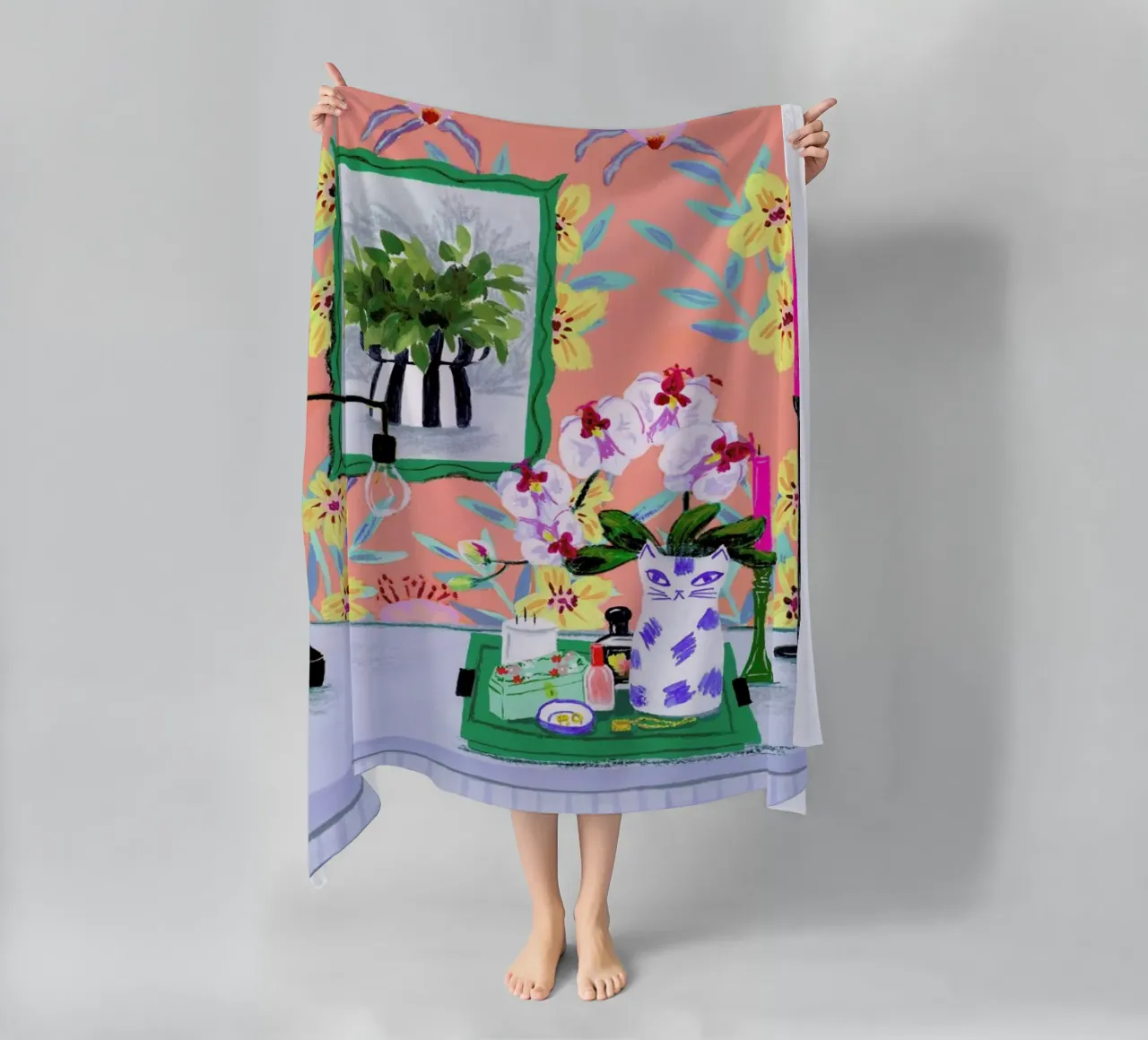 Funky Wallpaper telo mare da Sarah Gesek