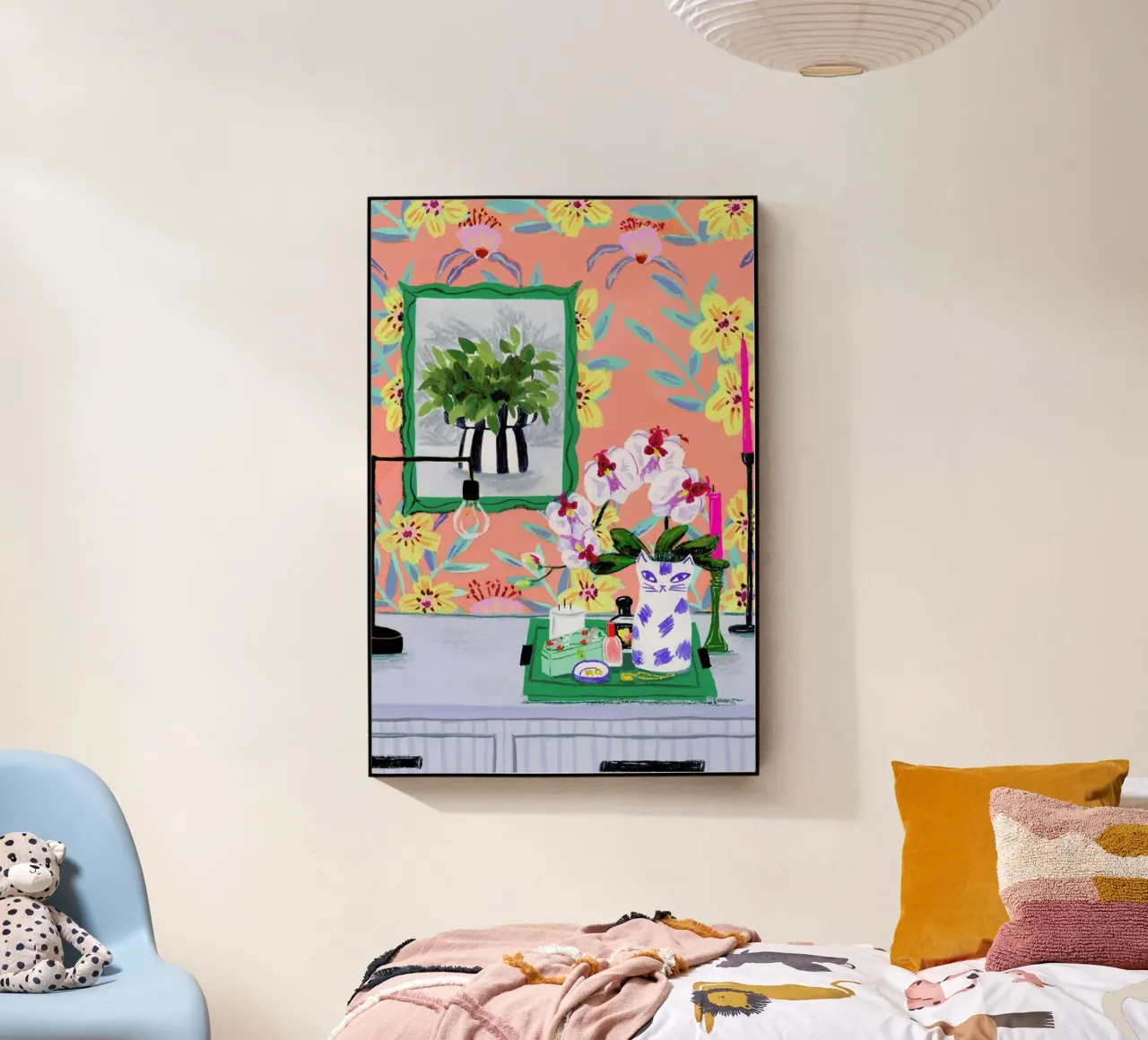 Funky Wallpaper plexiglass da Sarah Gesek