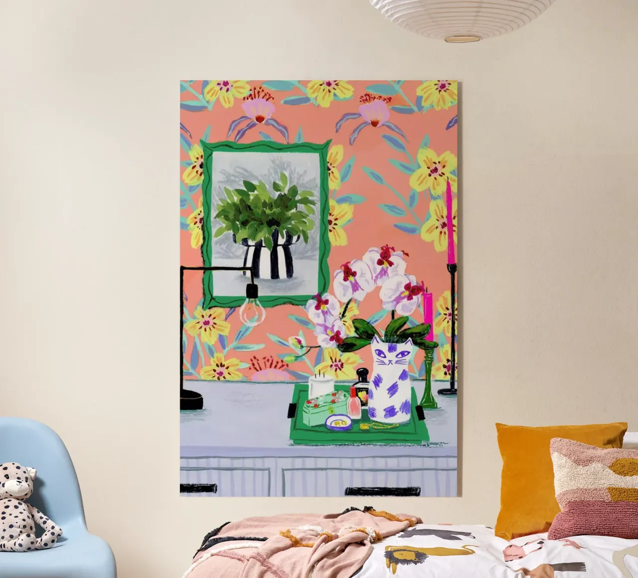 Funky Wallpaper plexiglass da Sarah Gesek