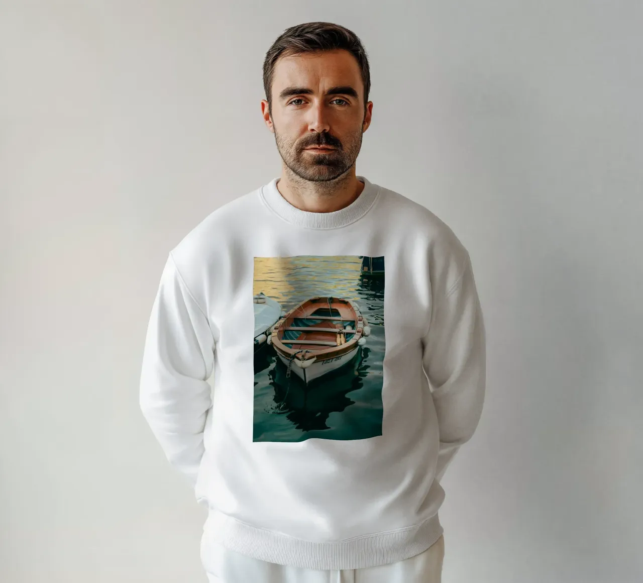 Una piccola barca felpa da Classic