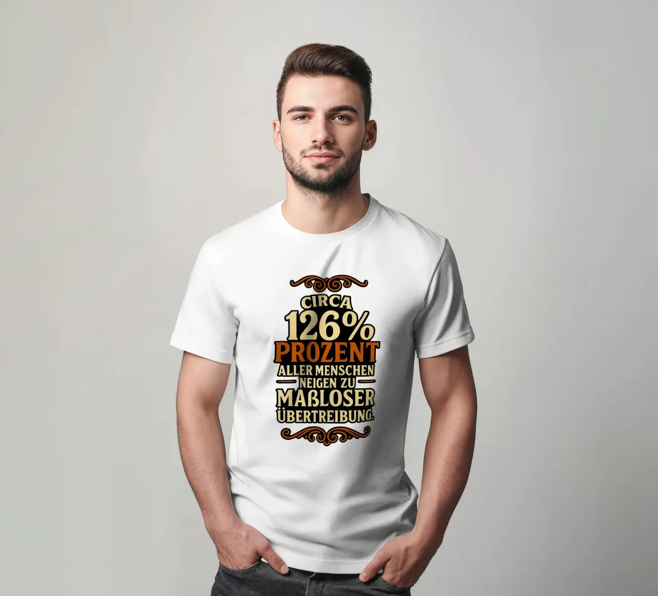 ALLE MENSCHEN ÜBERTREIBEN t-shirt da Vintage Van Gogh