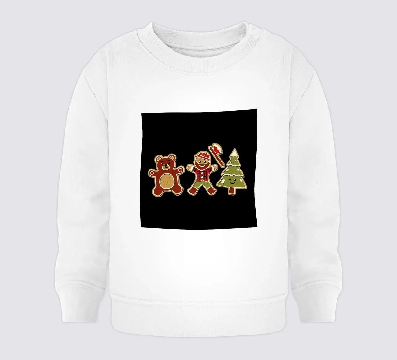Gingerbread Forest Lumberjack felpa neonato da Tobe Fonseca