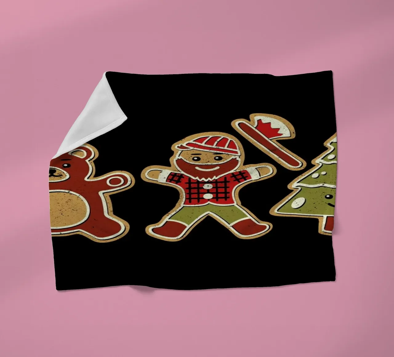 Gingerbread Forest Lumberjack coperta in pile da Tobe Fonseca