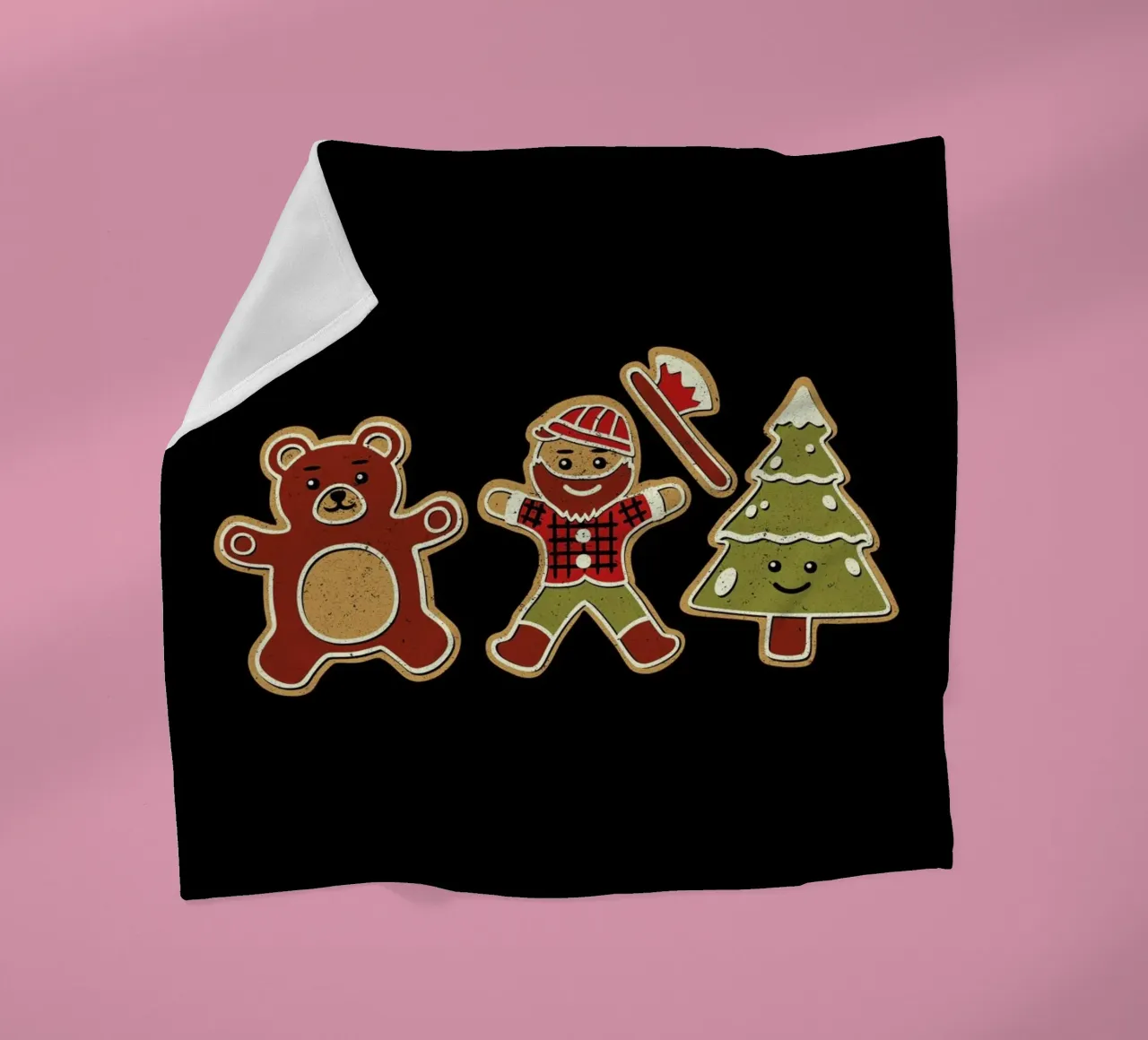 Gingerbread Forest Lumberjack coperta in pile da Tobe Fonseca
