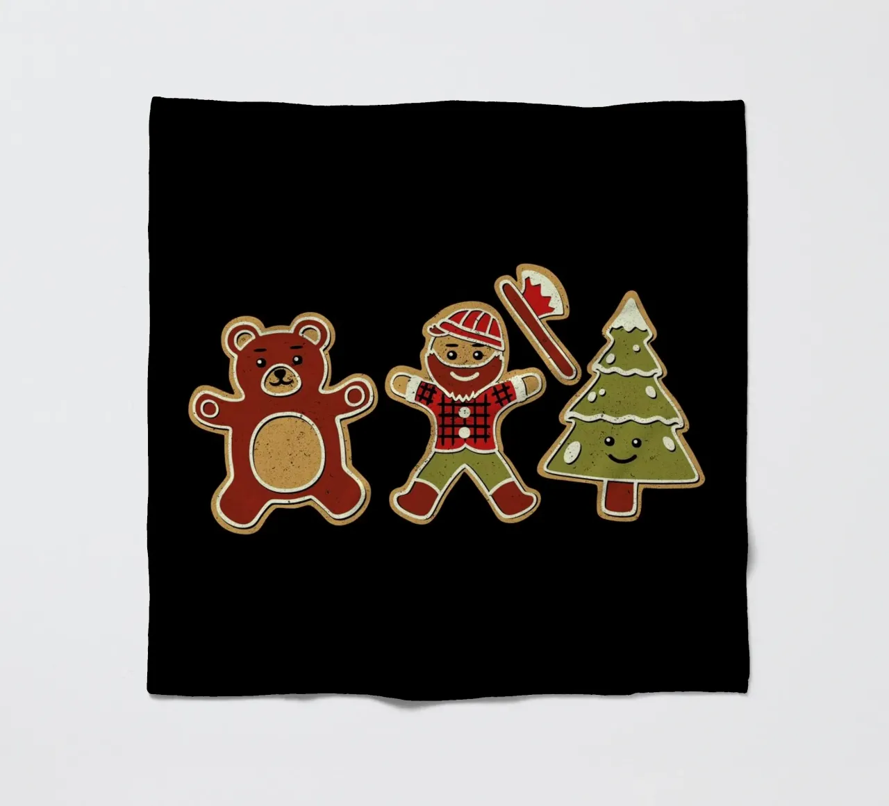 Gingerbread Forest Lumberjack coperta in pile da Tobe Fonseca