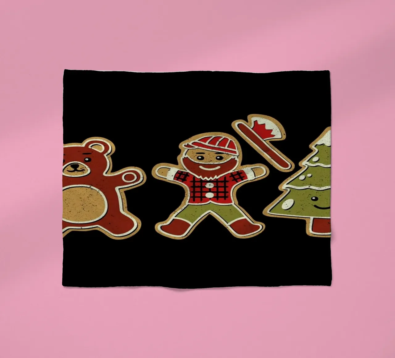 Gingerbread Forest Lumberjack coperta in pile da Tobe Fonseca
