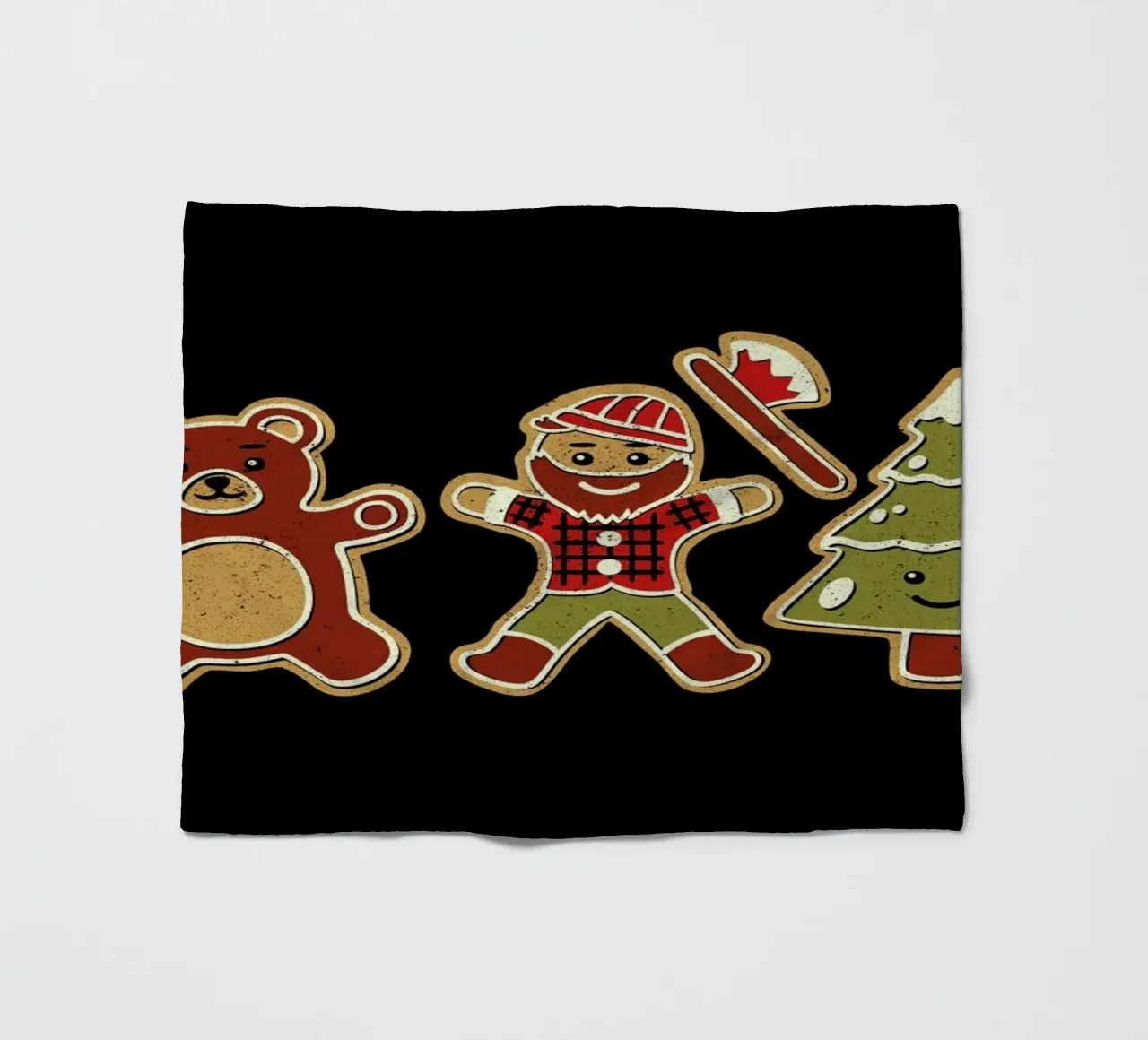 Gingerbread Forest Lumberjack coperta in pile da Tobe Fonseca