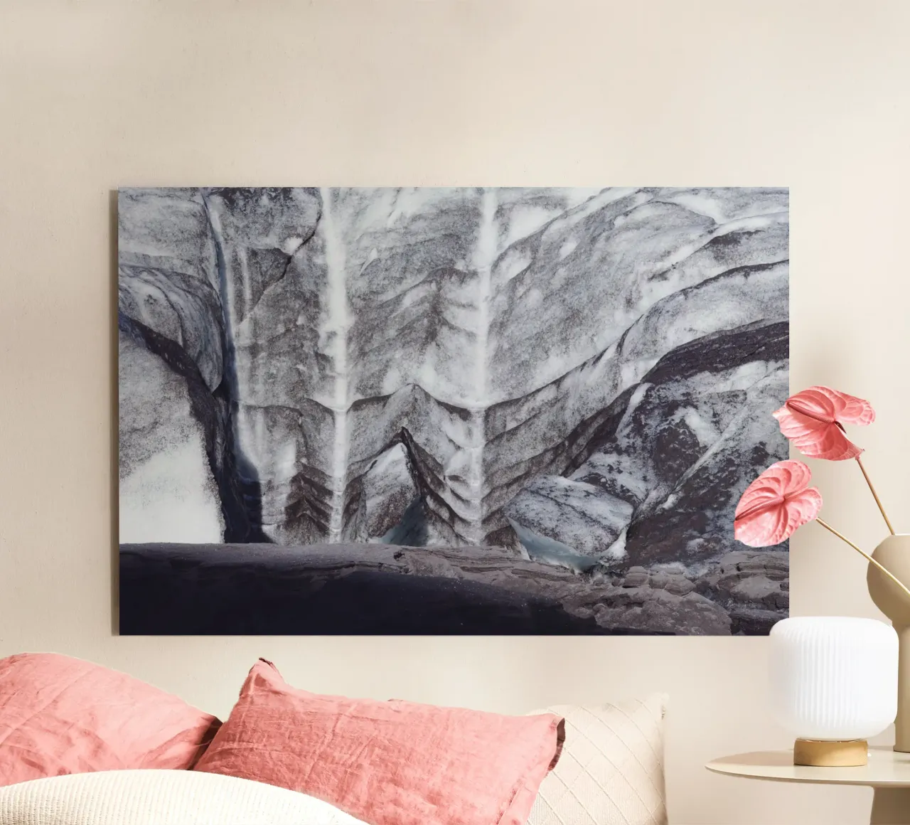 I silenziosi regni di ghiaccio, Islanda alluminio dibond da PhotoVibe Decor