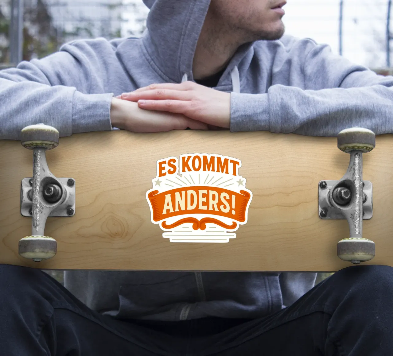 ES KOMMT ANDERS sticker by Vintage Van Gogh