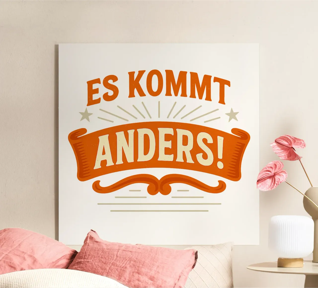 ES KOMMT ANDERS plexiglass da Vintage Van Gogh