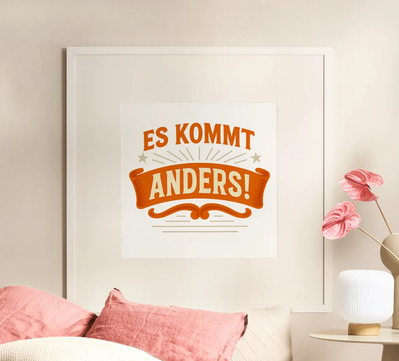ES KOMMT ANDERS poster da Vintage Van Gogh