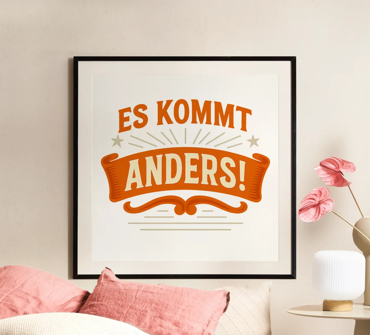 ES KOMMT ANDERS poster da Vintage Van Gogh