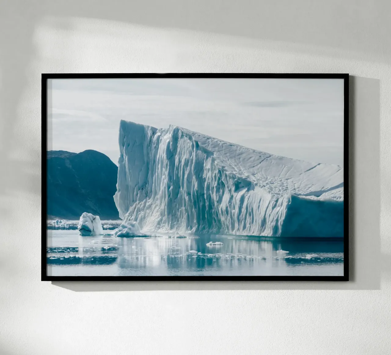 Silent Ice Realms, Grönland Poster von PhotoVibe Decor