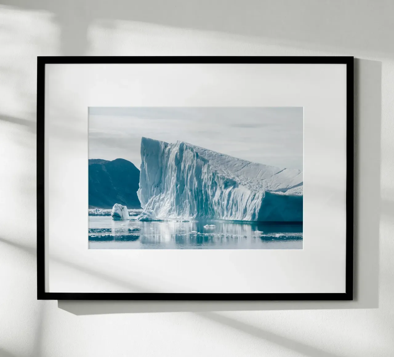 Silent Ice Realms, Grönland Poster von PhotoVibe Decor