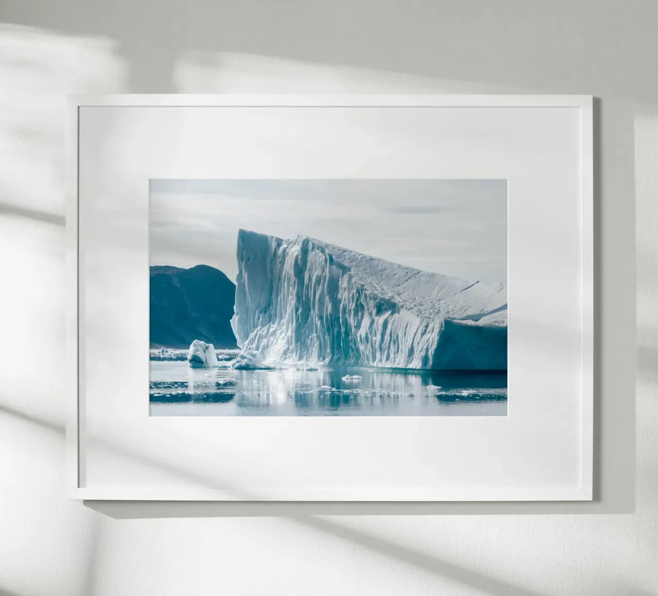 Silent Ice Realms, Grönland Poster von PhotoVibe Decor