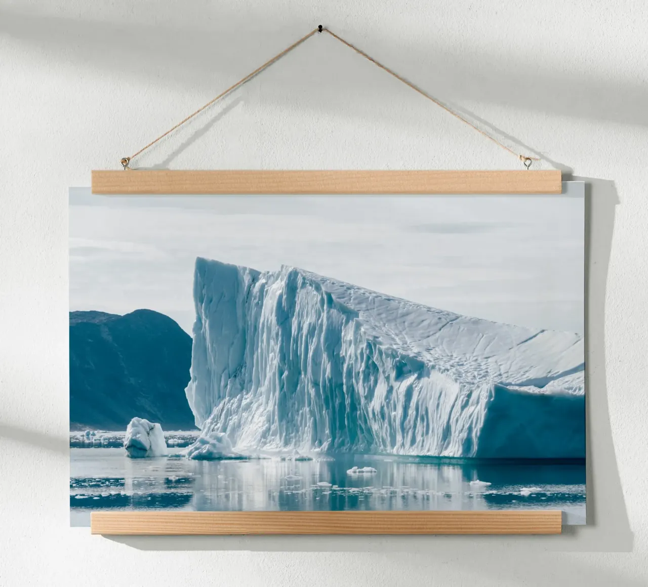 Silent Ice Realms, Grönland Poster von PhotoVibe Decor