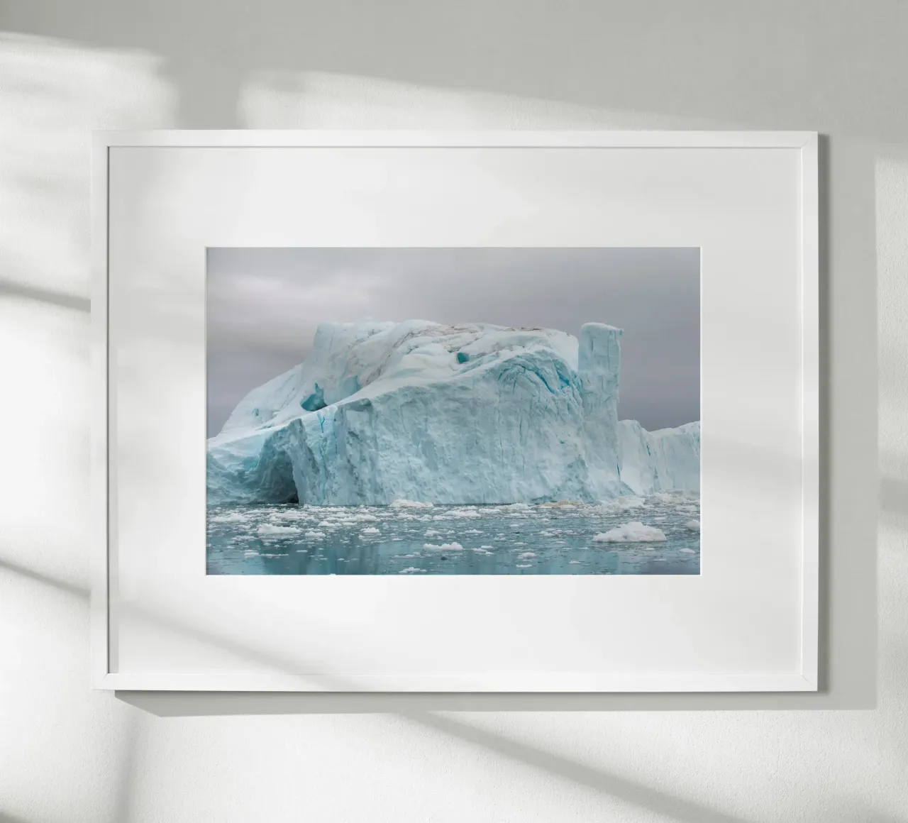 Silent Ice Realms, Grönland Poster von PhotoVibe Decor