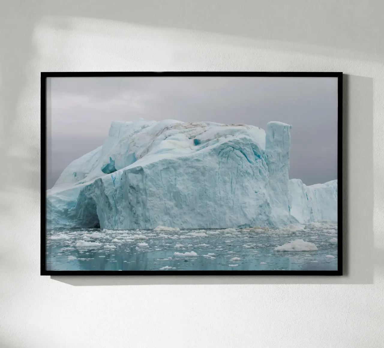 Silent Ice Realms, Grönland Poster von PhotoVibe Decor