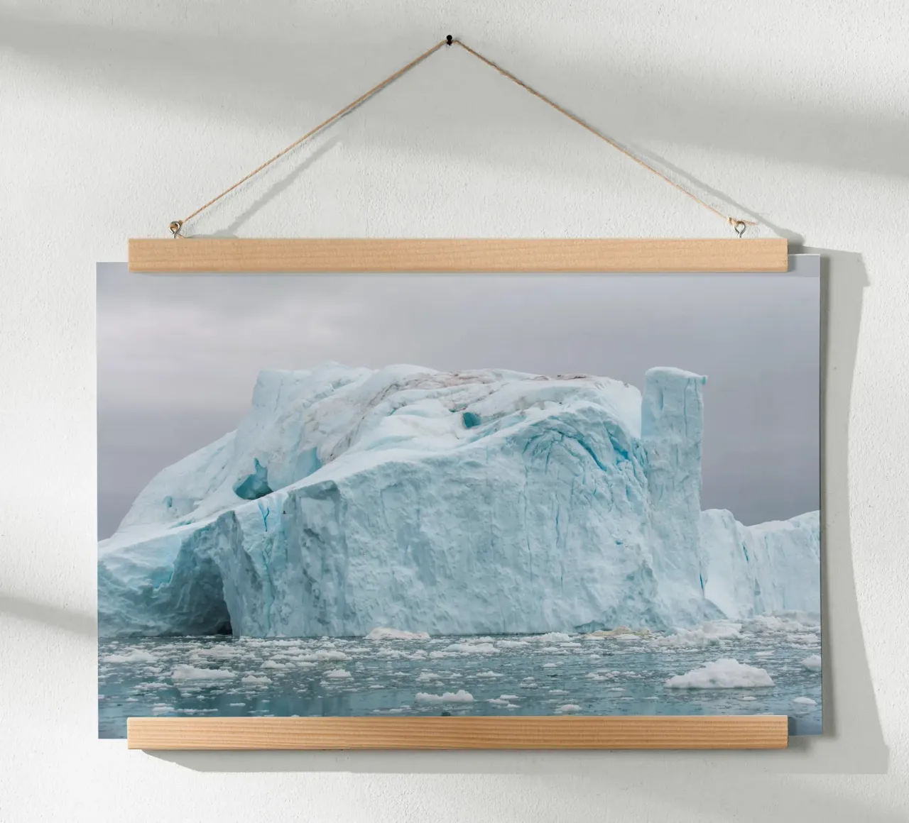 Silent Ice Realms, Grönland Poster von PhotoVibe Decor