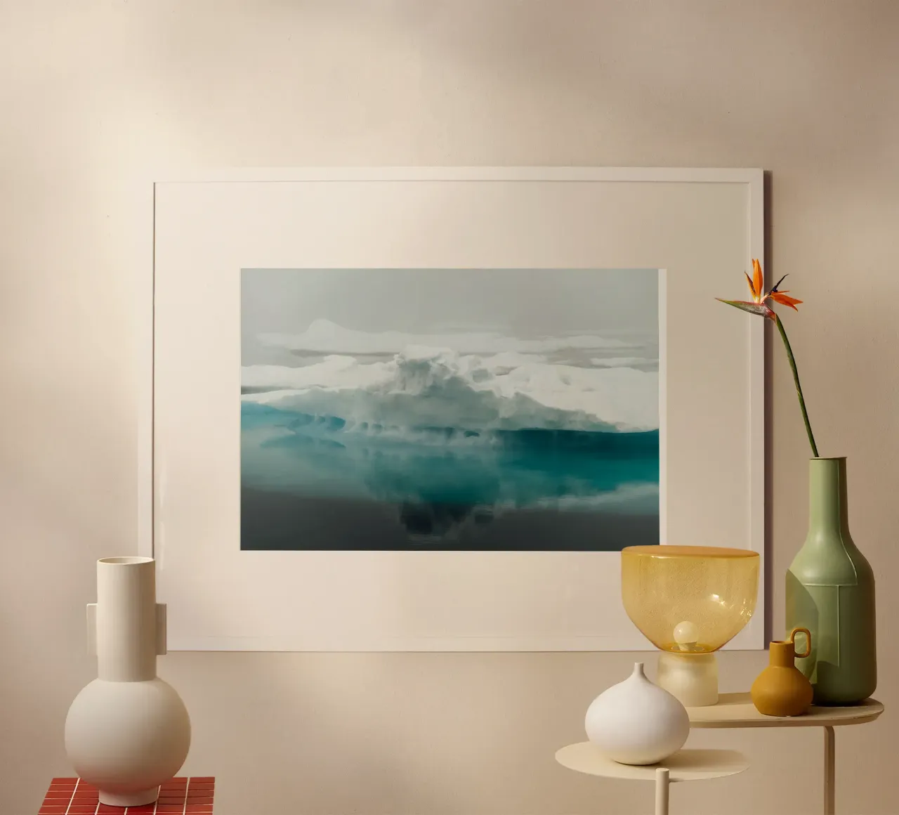 Regni di ghiaccio silenziosi, Groenlandia carta hahnemühle da PhotoVibe Decor