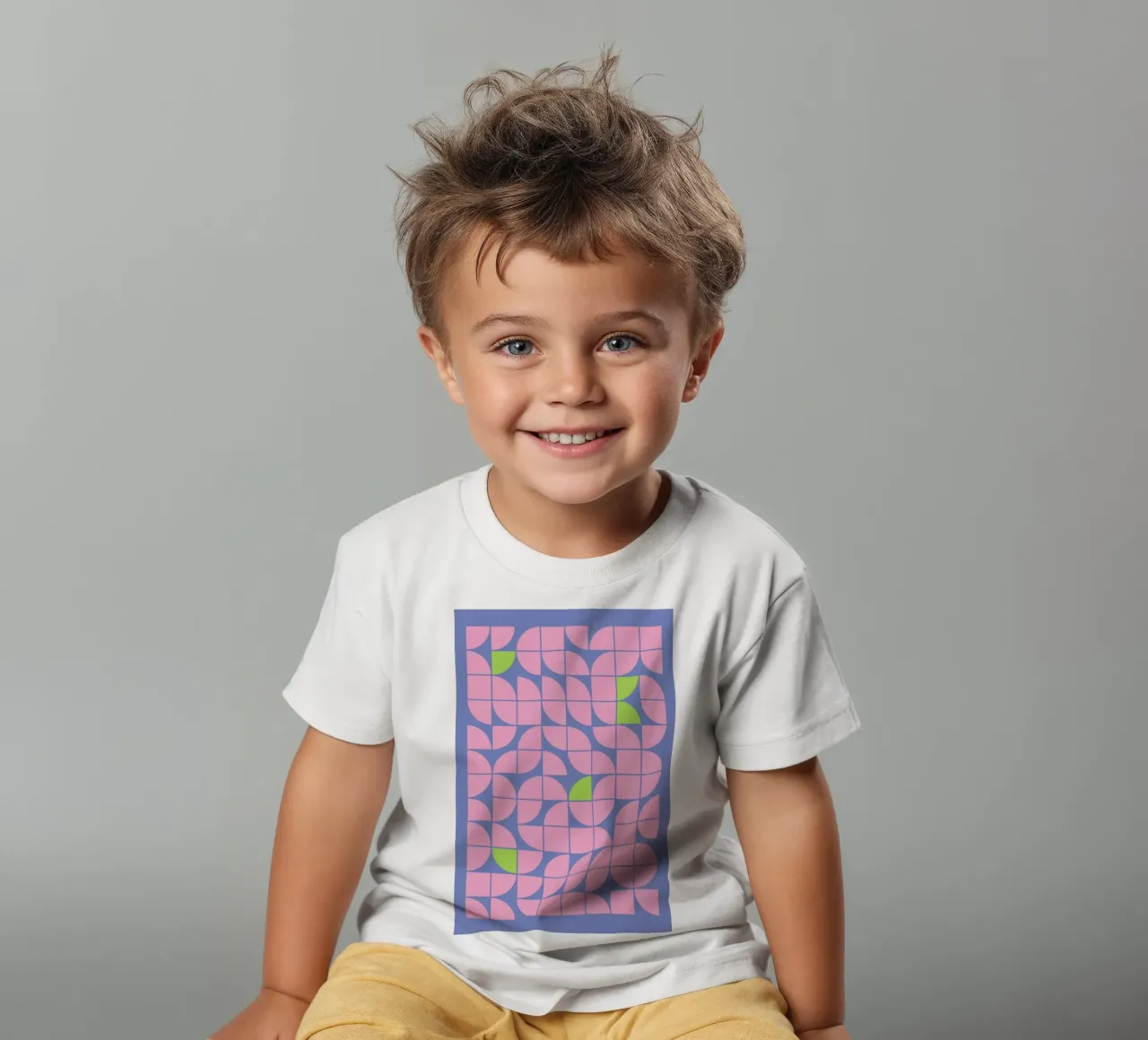 Geometric 6 kids t-shirt by Studio One
