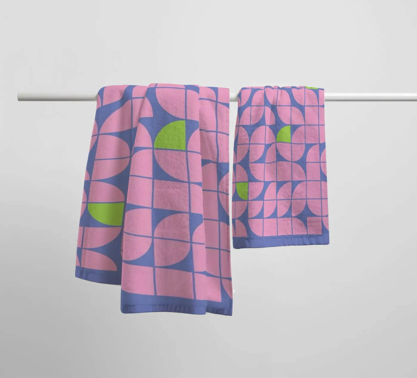 Geometric 6 towel by Studio One