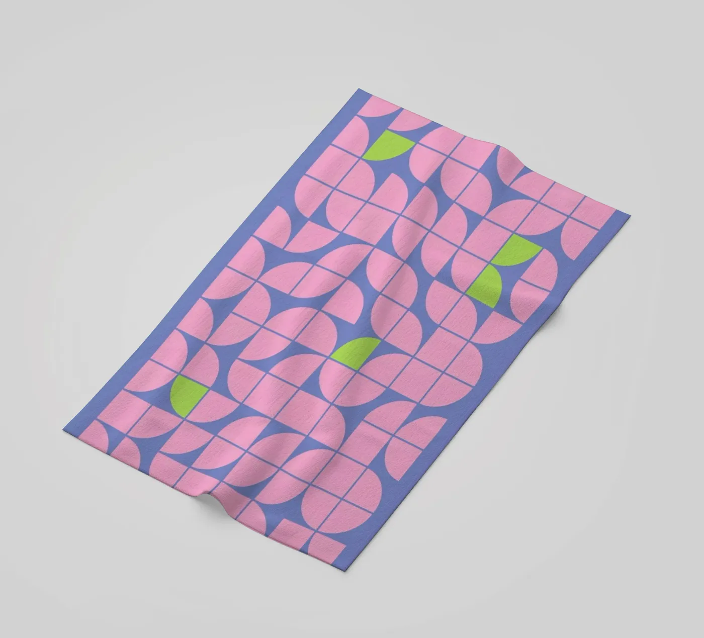 Geometric 6 strandhanddoek van Studio One