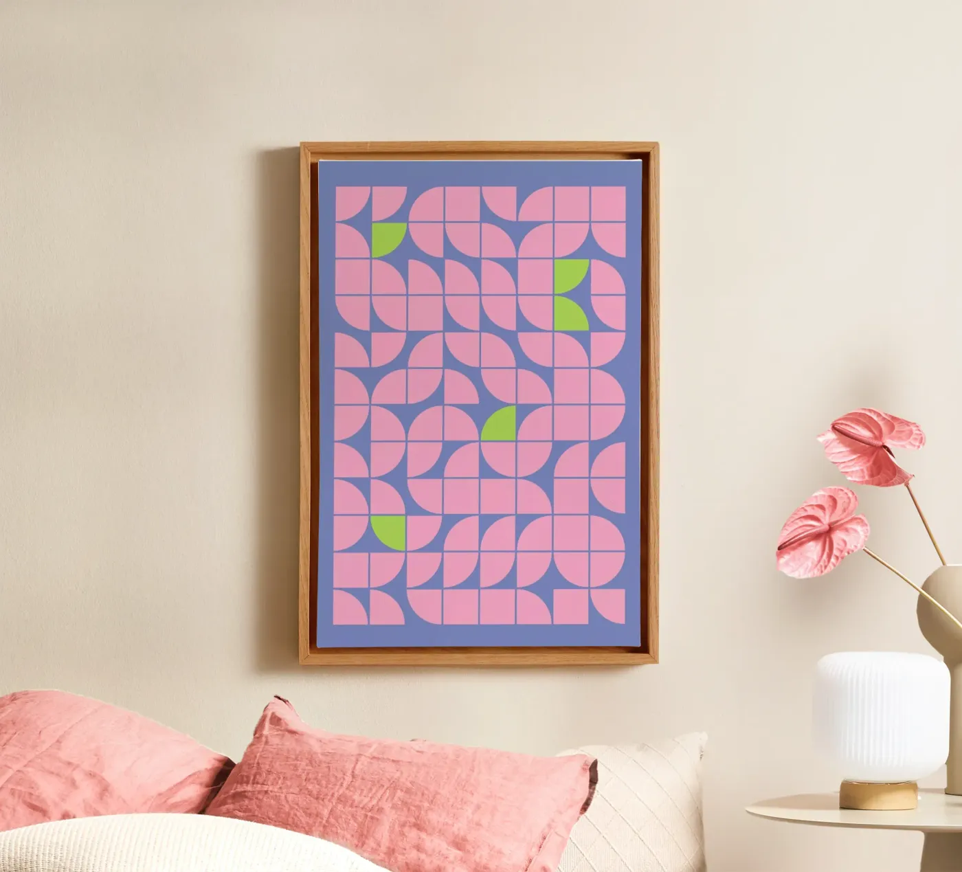 Geometric 6 canvas van Studio One