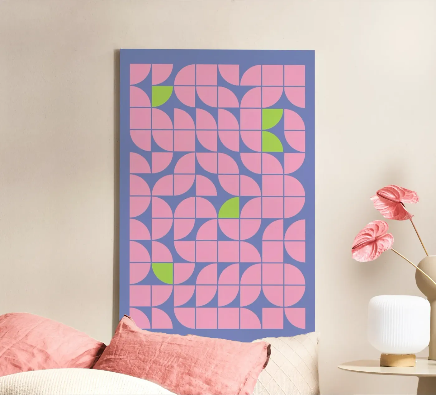 Geometric 6 canvas van Studio One