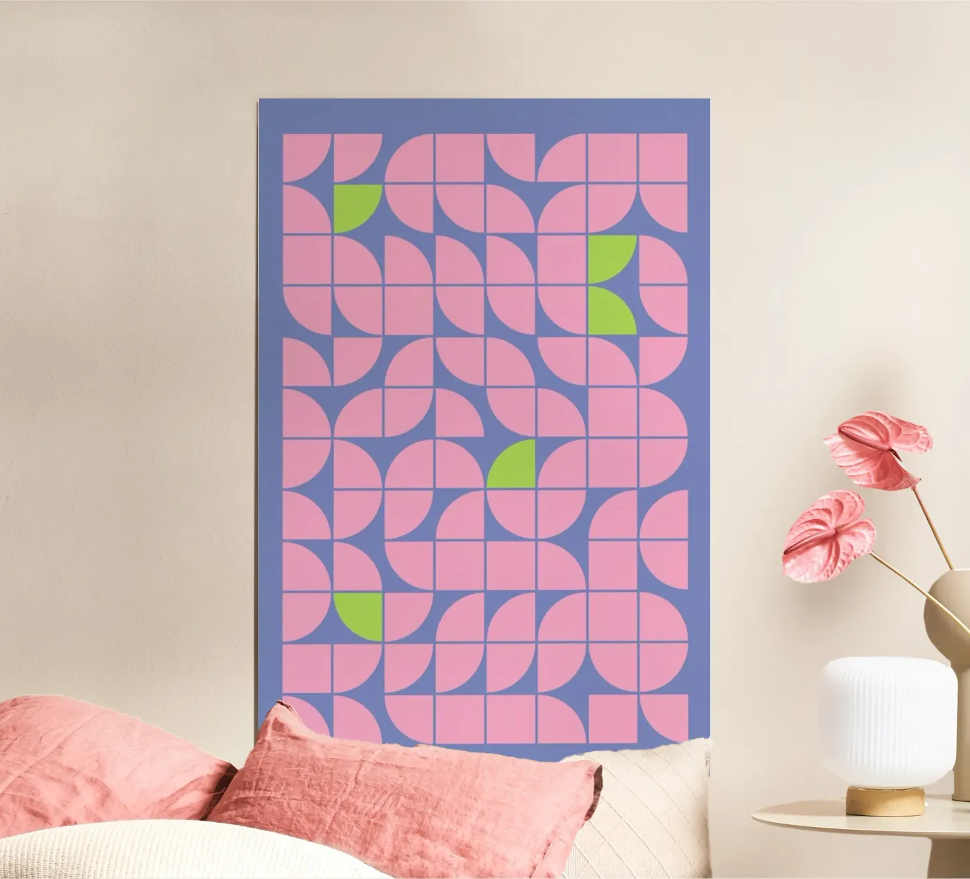 Geometric 6 poster by Studio One