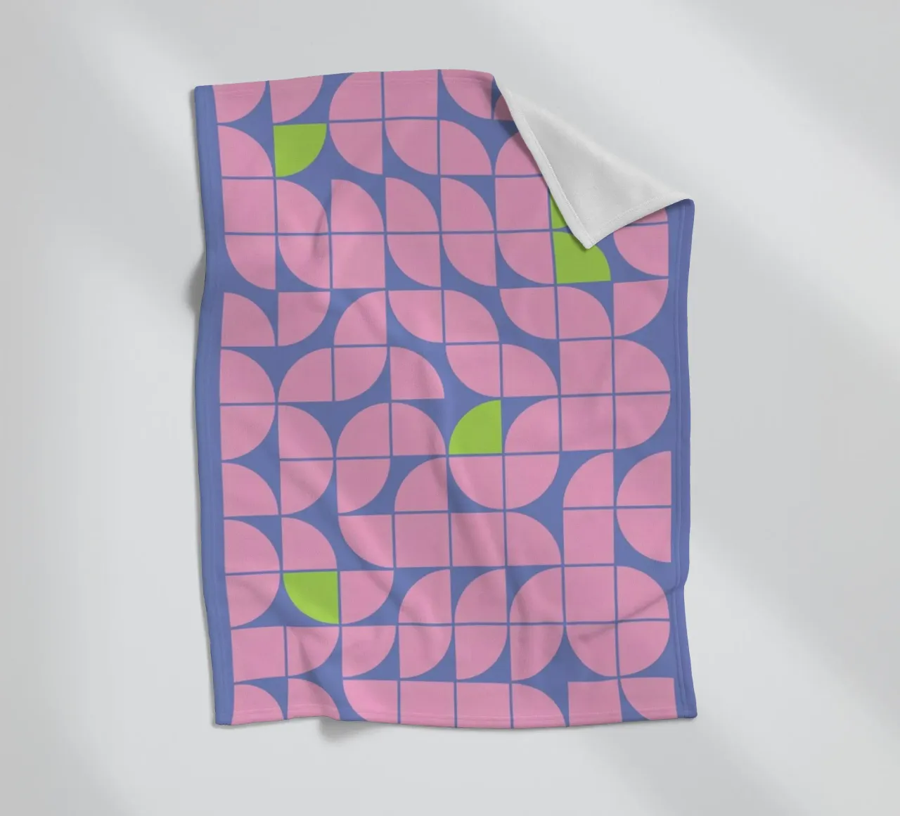 Geometric 6 fleecedeken van Studio One