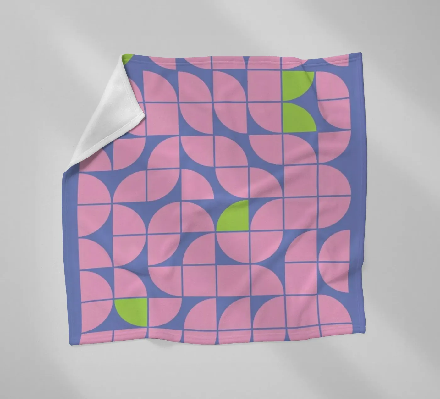 Geometric 6 fleecedeken van Studio One