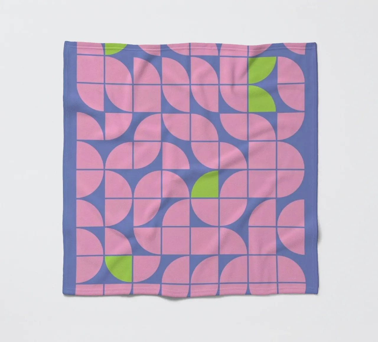 Geometric 6 fleecedeken van Studio One