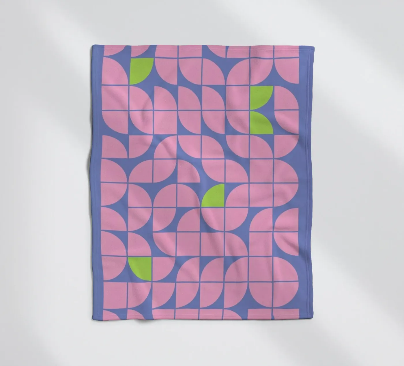 Geometric 6 fleecedeken van Studio One