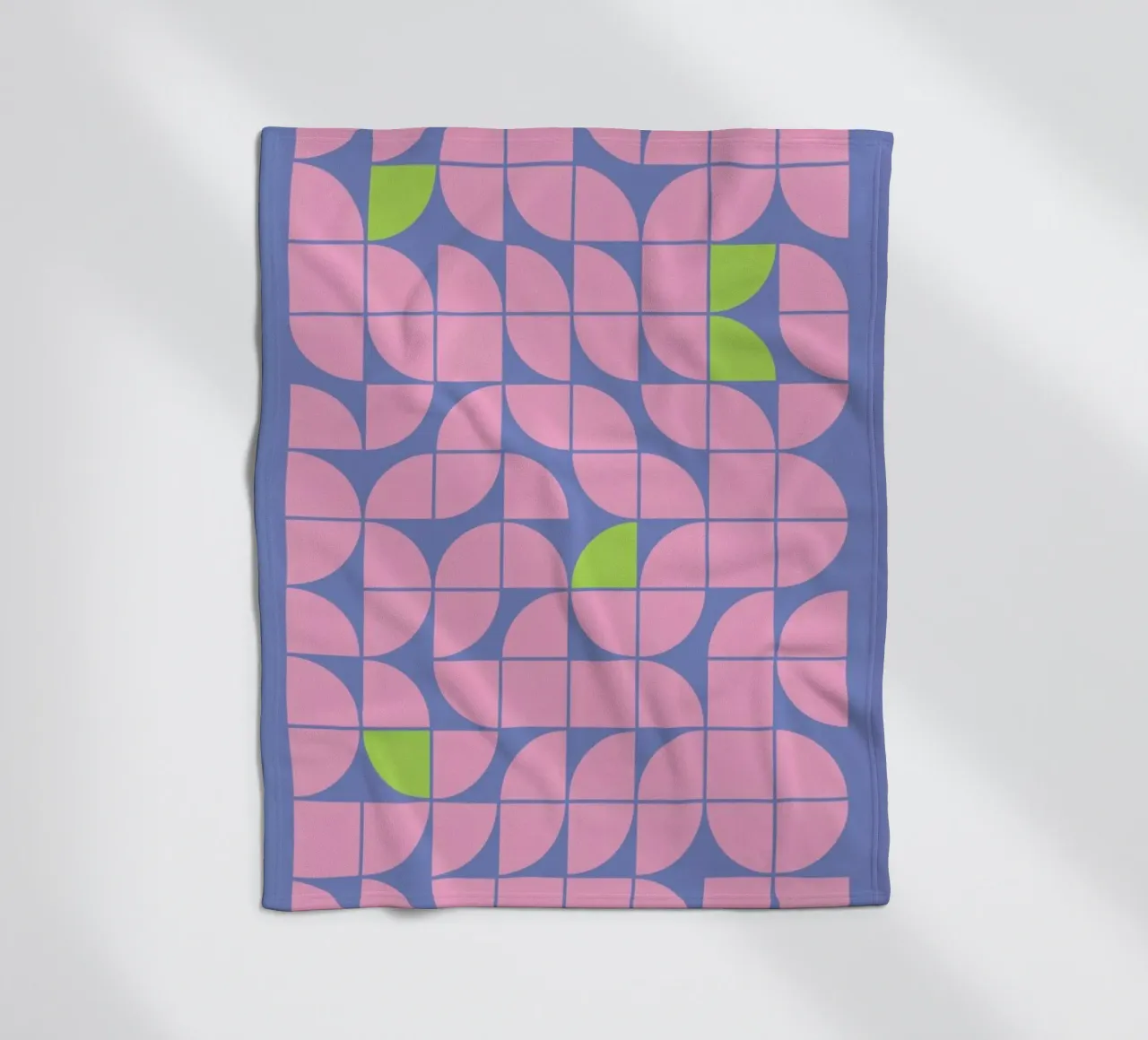 Geometric 6 fleecedeken van Studio One