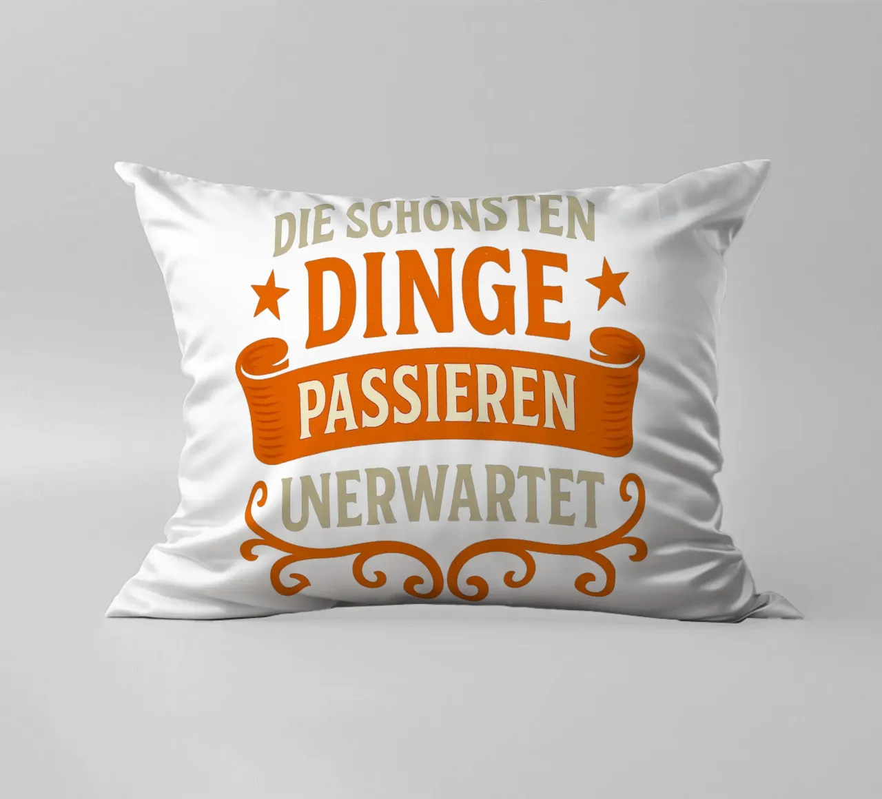 DIE SCHÖNSTEN DINGE PASSIEREN UNERWARTET cuscino da Vintage Van Gogh