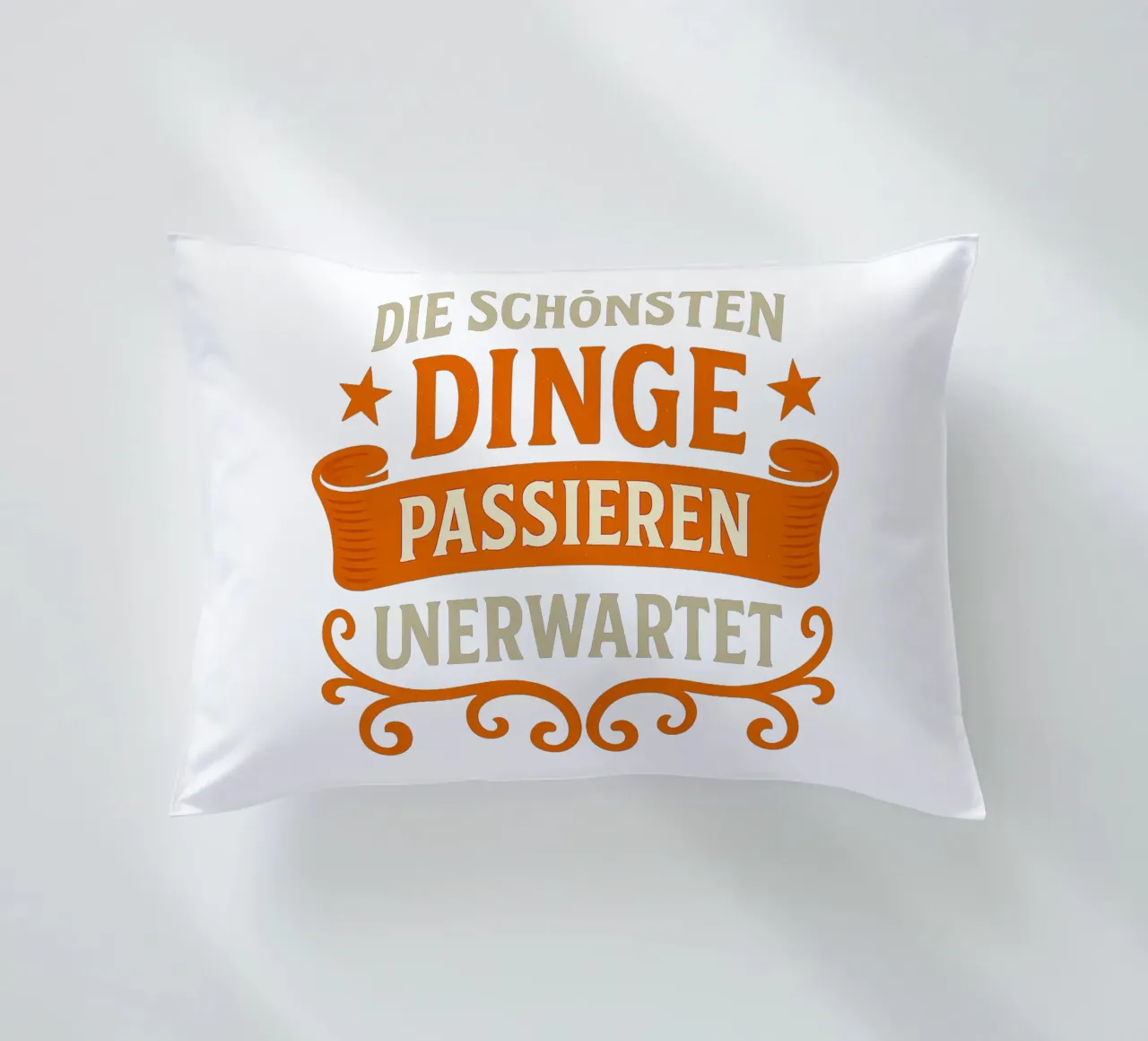 DIE SCHÖNSTEN DINGE PASSIEREN UNERWARTET cuscino da Vintage Van Gogh