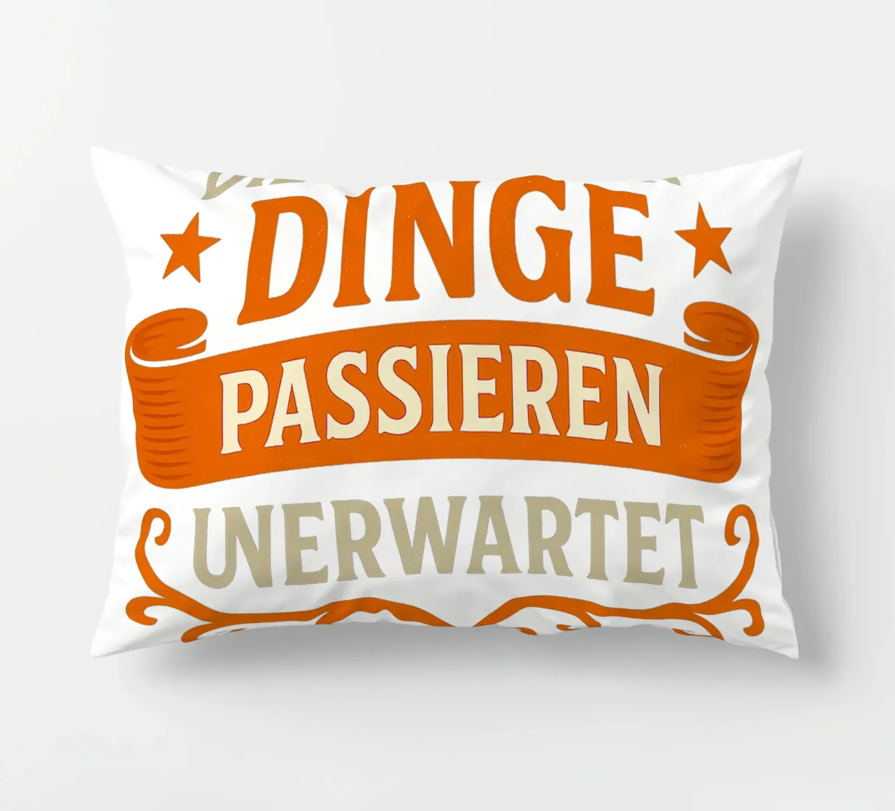 DIE SCHÖNSTEN DINGE PASSIEREN UNERWARTET cuscino da Vintage Van Gogh