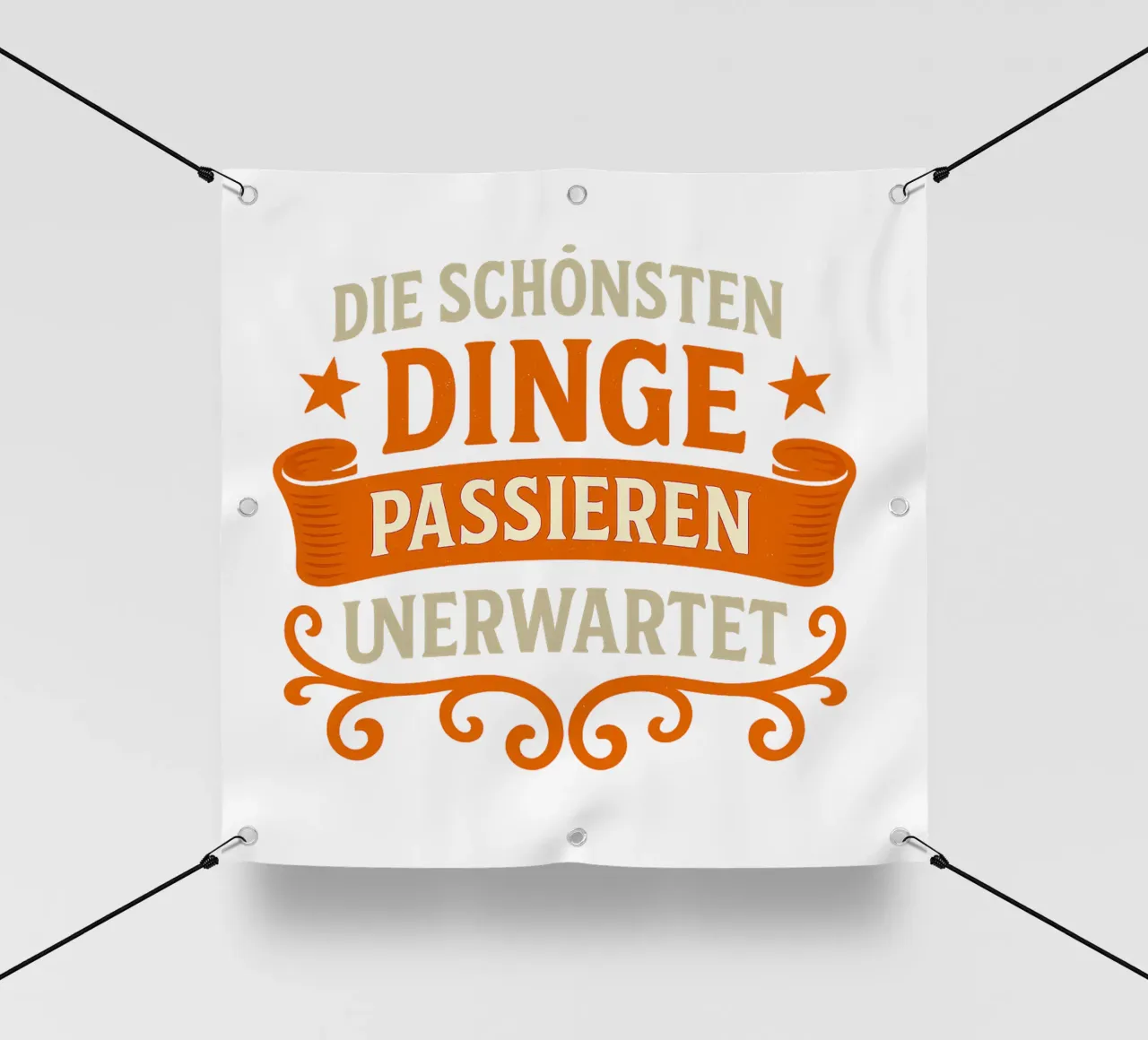 DIE SCHÖNSTEN DINGE PASSIEREN UNERWARTET telo in pvc da Vintage Van Gogh