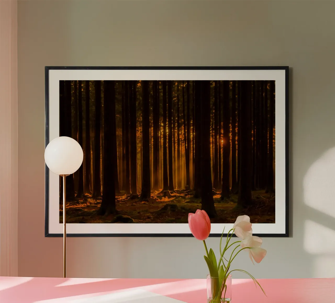 Nella foresta carta hahnemühle da PhotoVibe Decor