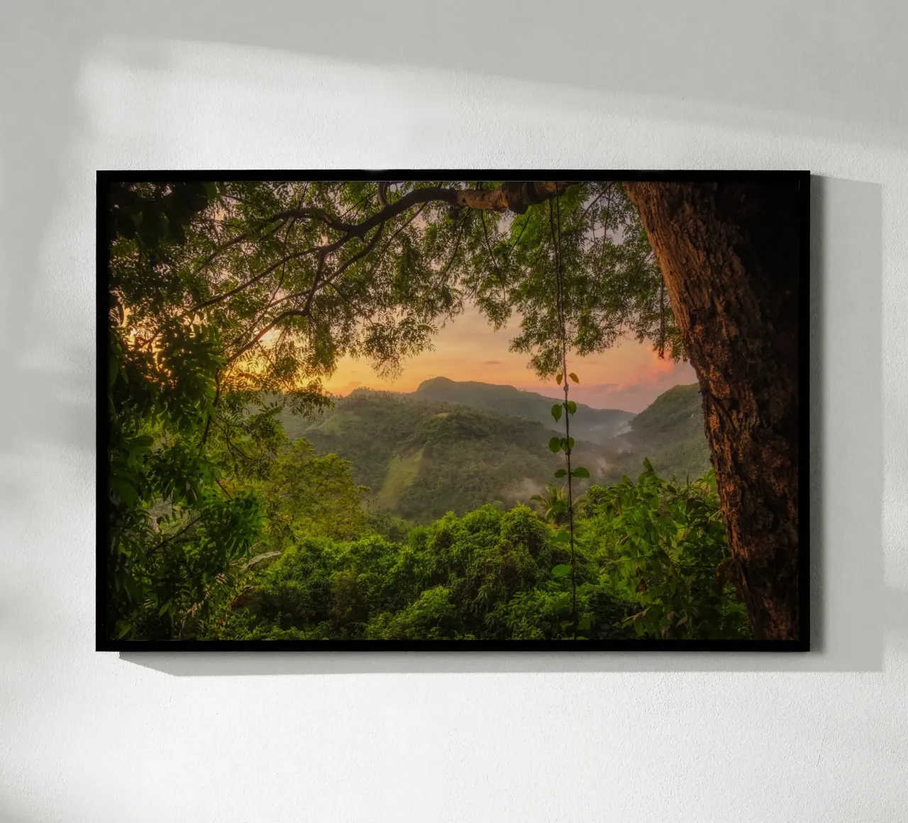Nella foresta poster da PhotoVibe Decor