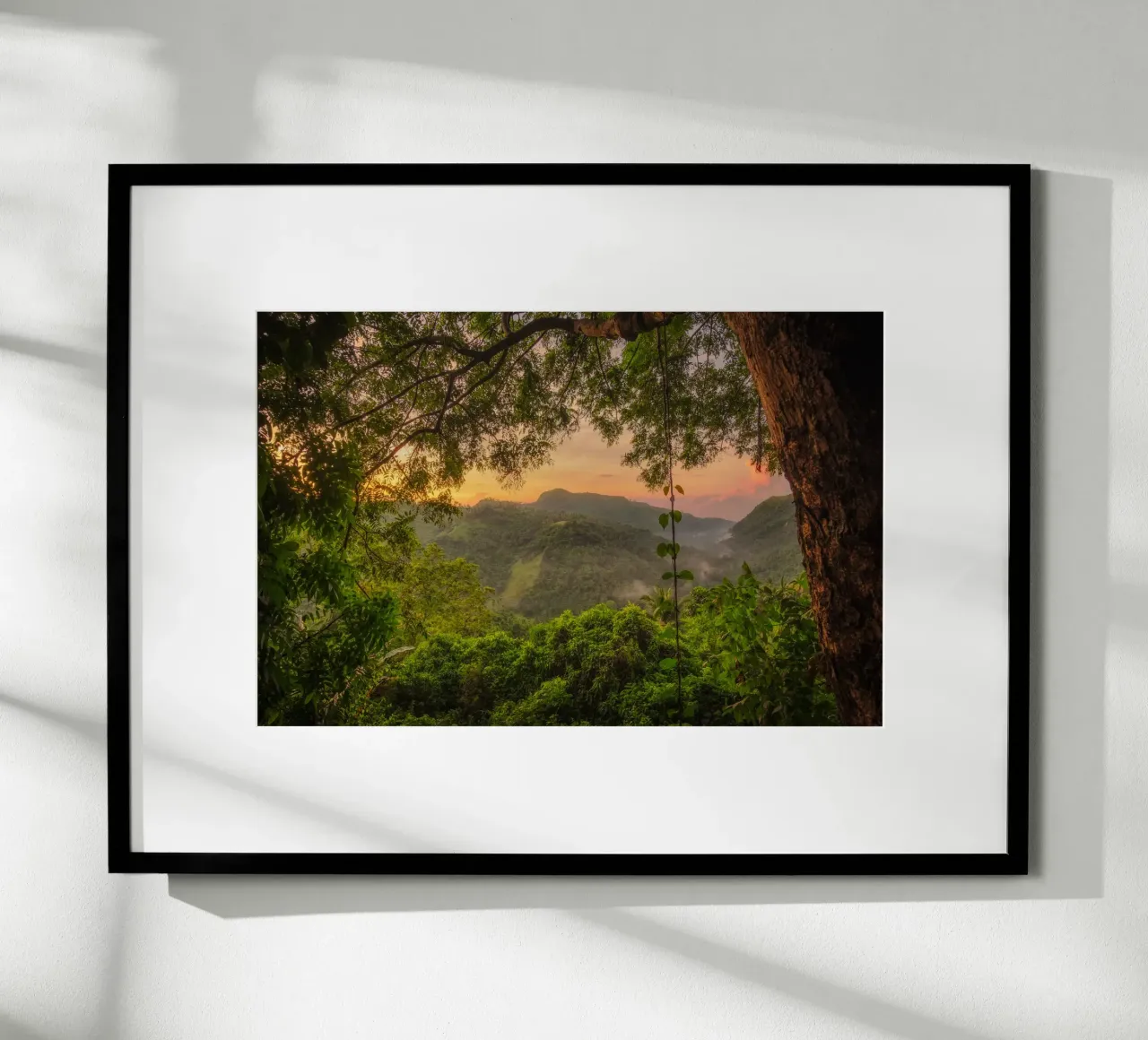 Nella foresta poster da PhotoVibe Decor