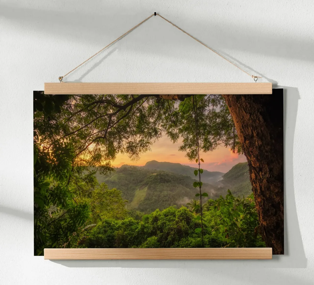 Nella foresta poster da PhotoVibe Decor
