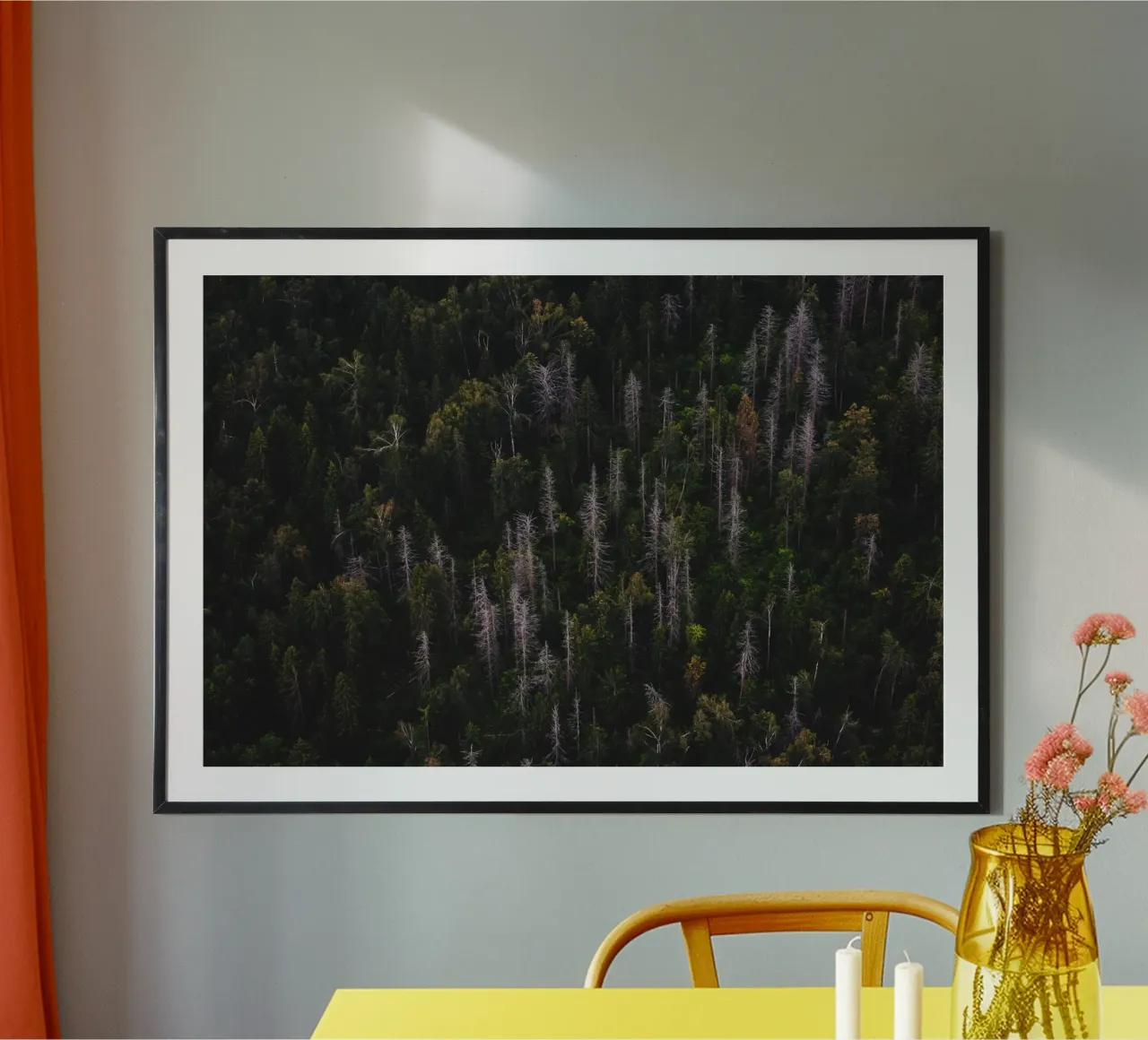 Nella foresta poster da PhotoVibe Decor