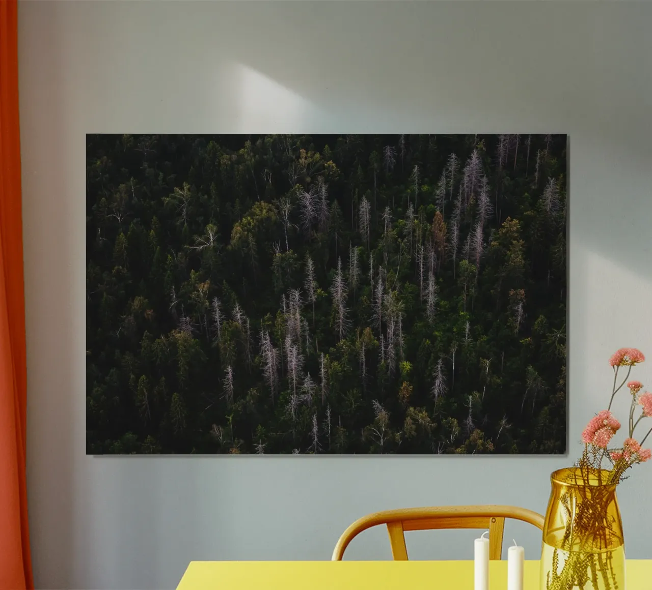Nella foresta poster da PhotoVibe Decor
