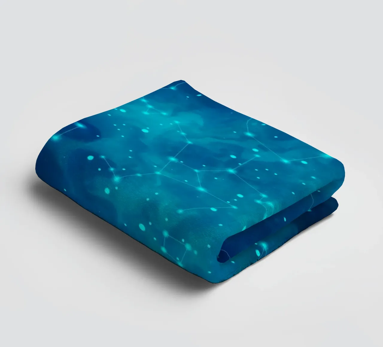 Indigo Nebula asciugamano da bagno da Vivi Nicolin