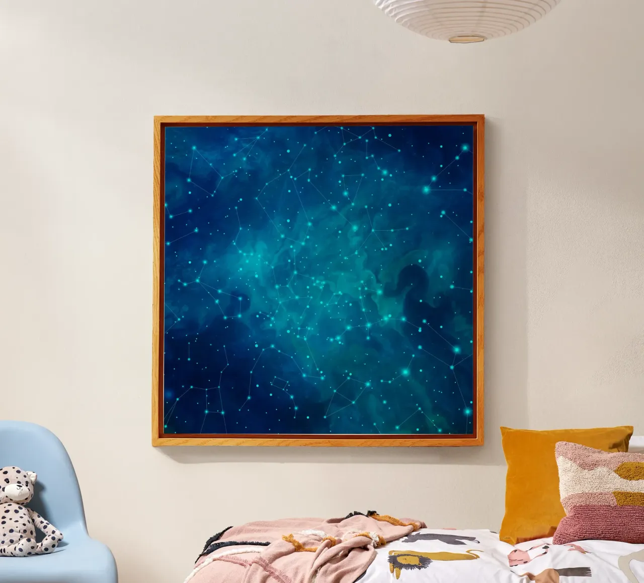 Indigo Nebula plexiglass da Vivi Nicolin